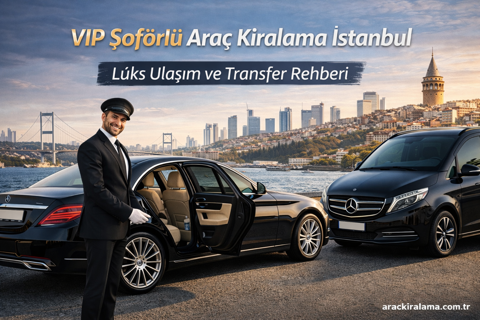 VIP şoförlü araç kiralama İstanbul
