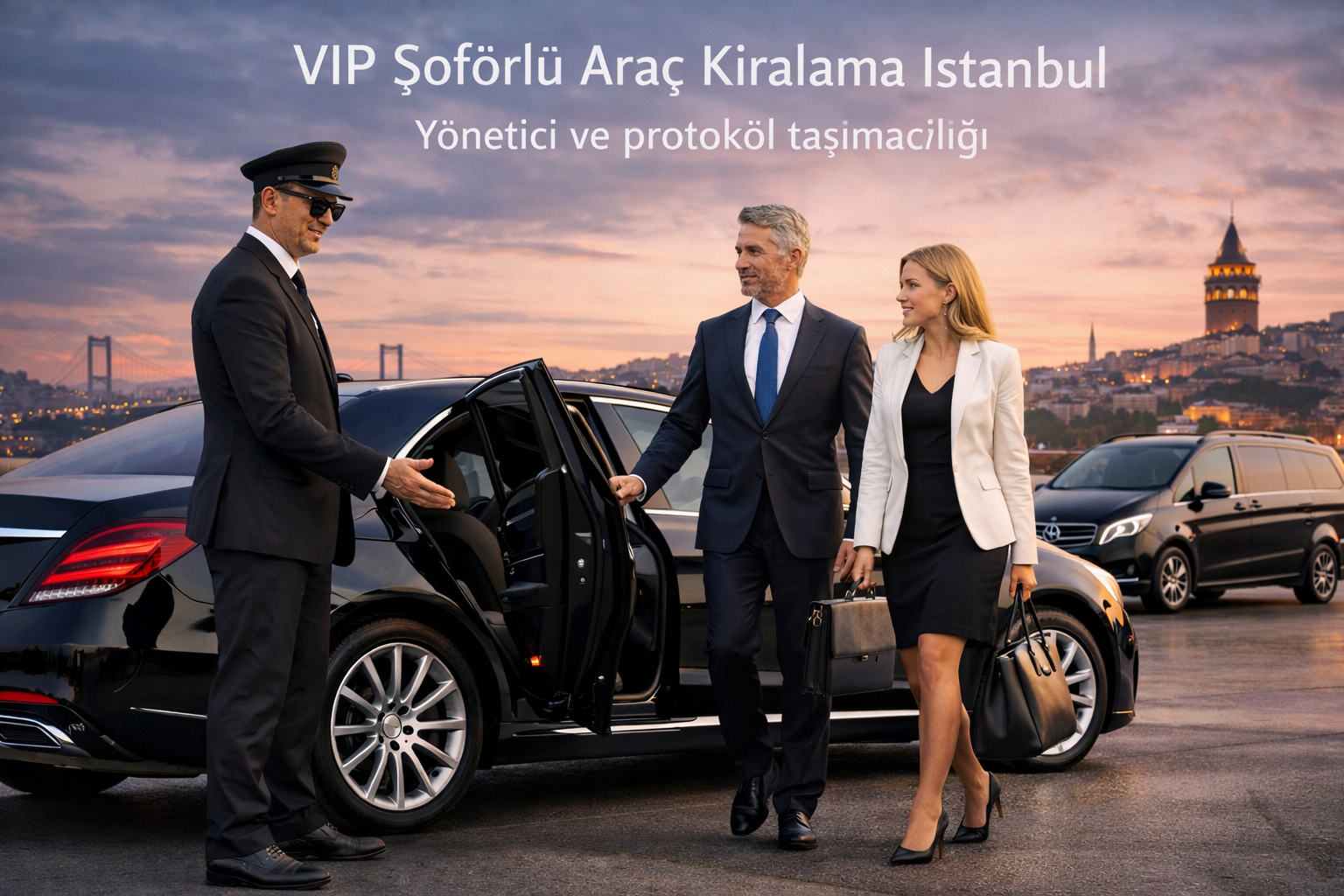 VIP şoförlü araç kiralama İstanbul